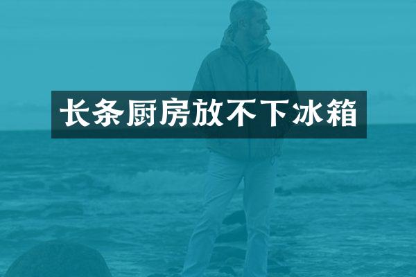 长条厨房放不下冰箱
