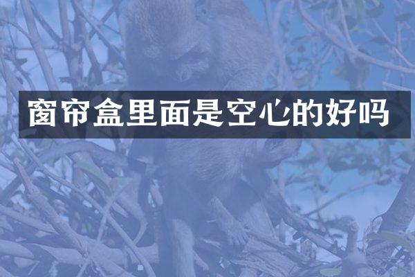 窗帘盒里面是空心的好吗