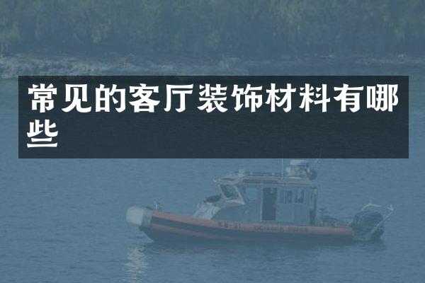 常见的客厅装饰材料有哪些
