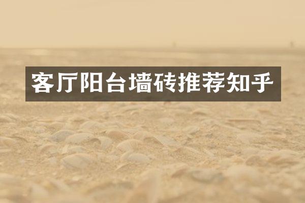 客厅阳台墙砖推荐知乎