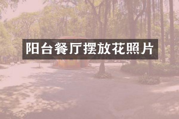 阳台餐厅摆放花照片