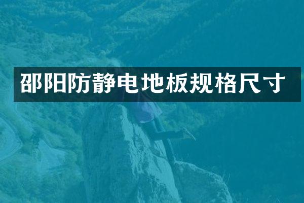 邵阳防静电地板规格尺寸