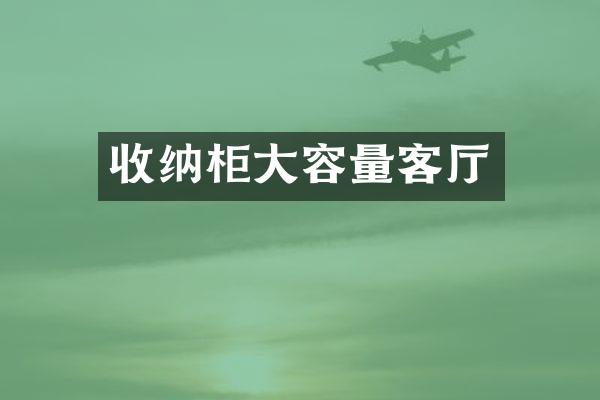 收纳柜大容量客厅