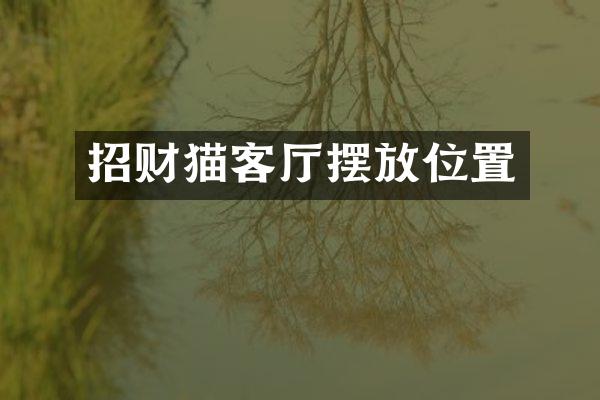 招财猫客厅摆放位置