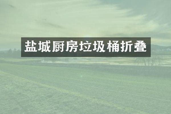 盐城厨房垃圾桶折叠