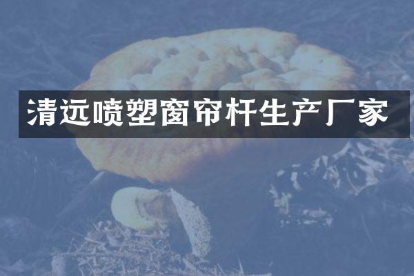 清远喷塑窗帘杆生产厂家