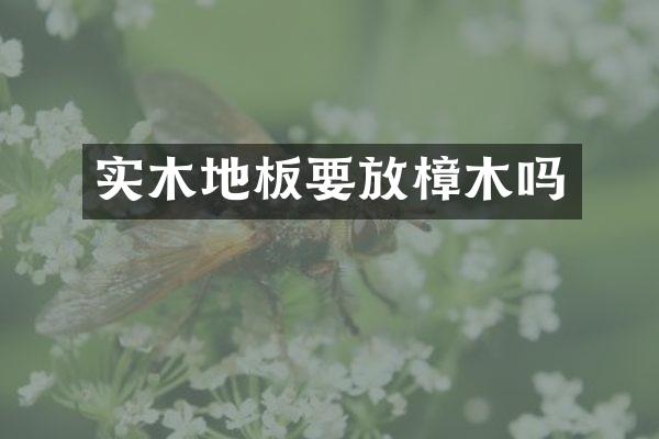 实木地板要放樟木吗