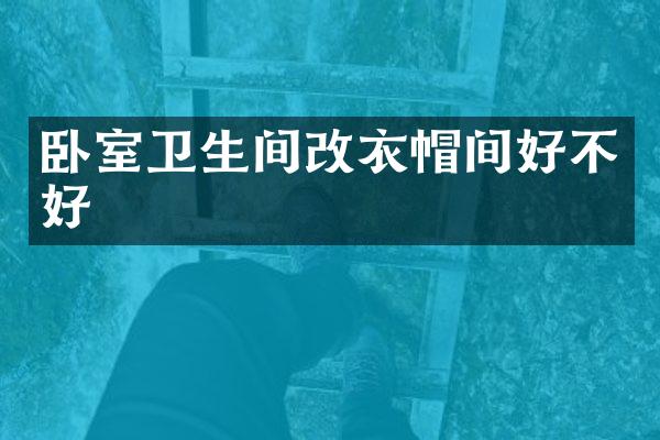 卧室卫生间改衣帽间好不好