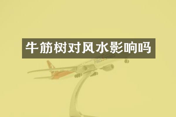牛筋树对风水影响吗