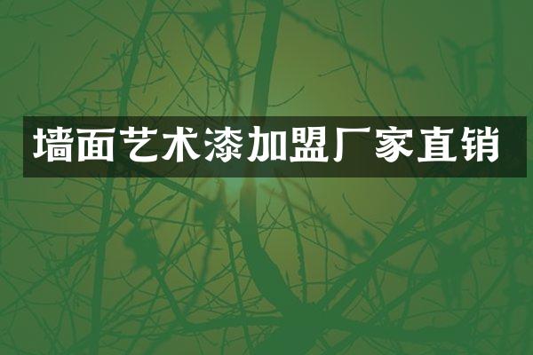 墙面艺术漆加盟厂家直销