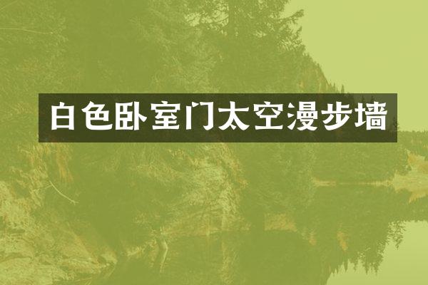 白色卧室门太空漫步墙