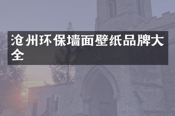 沧州环保墙面壁纸品牌大全