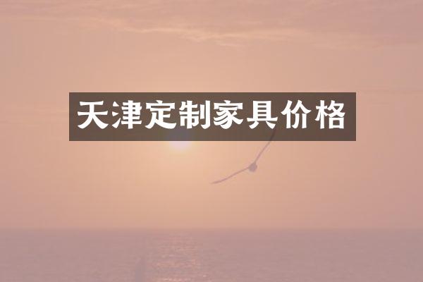 天津定制家具价格