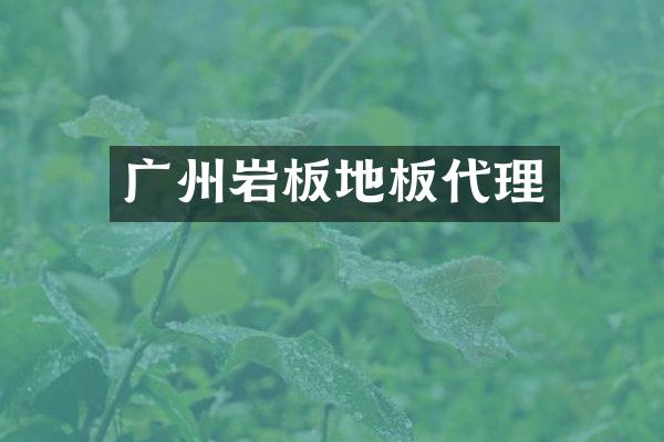 广州岩板地板代理