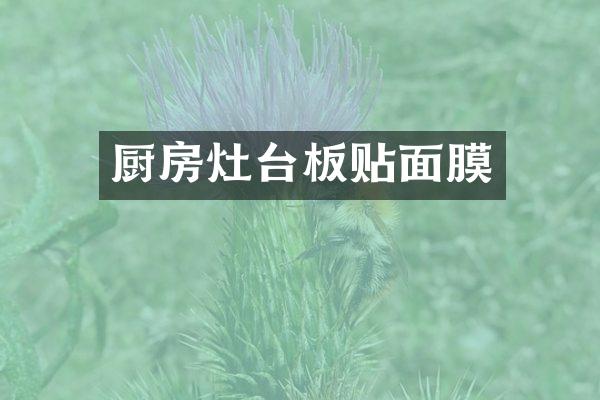 厨房灶台板贴面膜