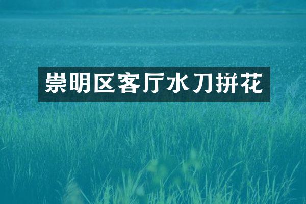 崇明区客厅水刀拼花