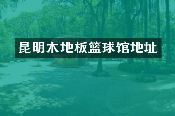 昆明木地板篮球馆地址