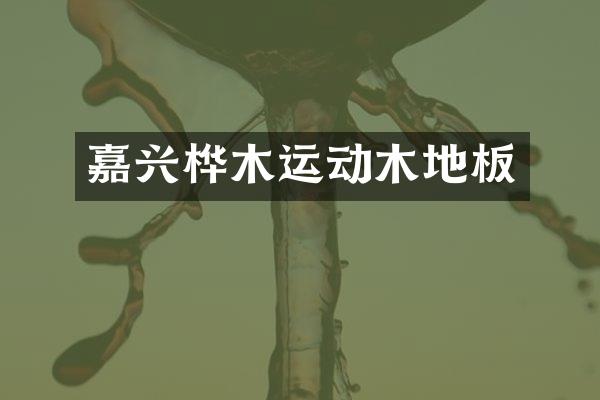 嘉兴桦木运动木地板