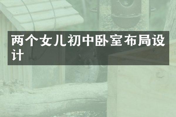 两个女儿初中卧室布局设计