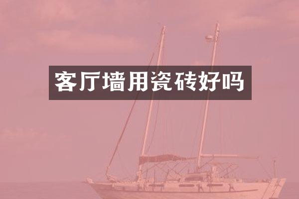客厅墙用瓷砖好吗