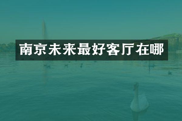 南京未来最好客厅在哪