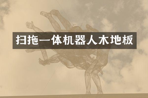 扫拖一体机器人木地板