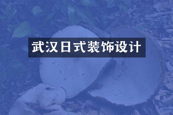 武汉日式装饰设计