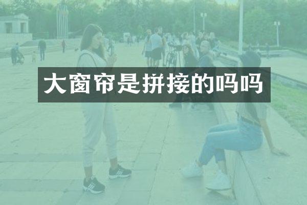 大窗帘是拼接的吗吗