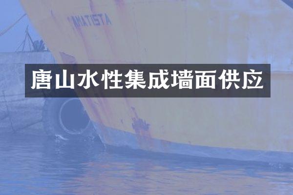 唐山水性集成墙面供应