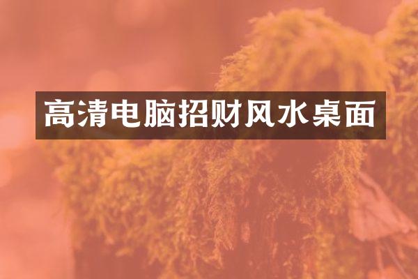 高清电脑招财风水桌面