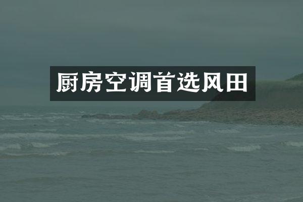 厨房空调首选风田