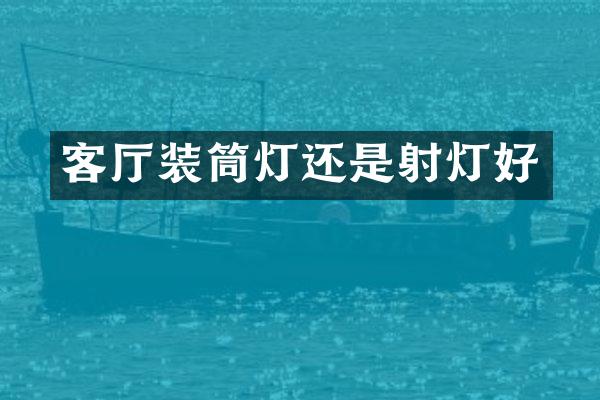 客厅装筒灯还是射灯好