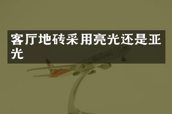 客厅地砖采用亮光还是亚光