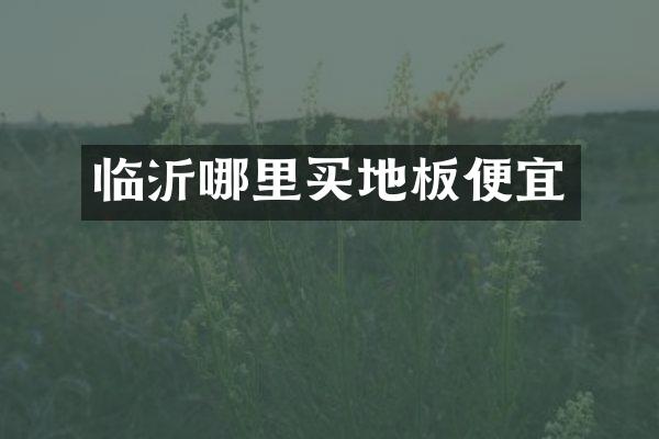 临沂哪里买地板便宜