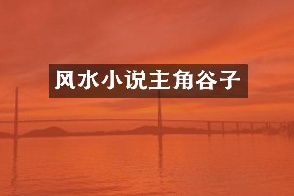 风水小说主角谷子