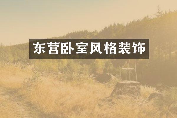 东营卧室风格装饰