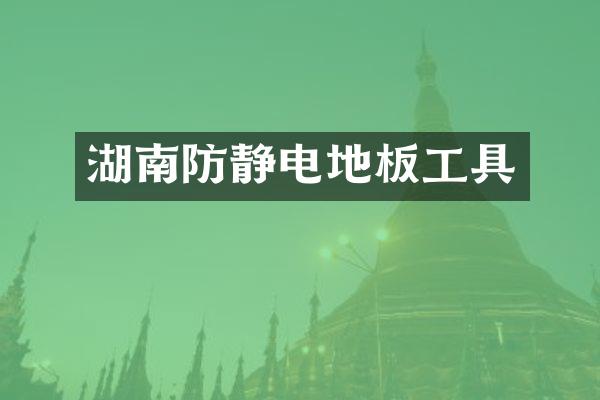 湖南防静电地板工具