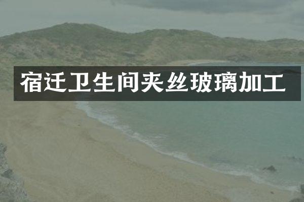 宿迁卫生间夹丝玻璃加工