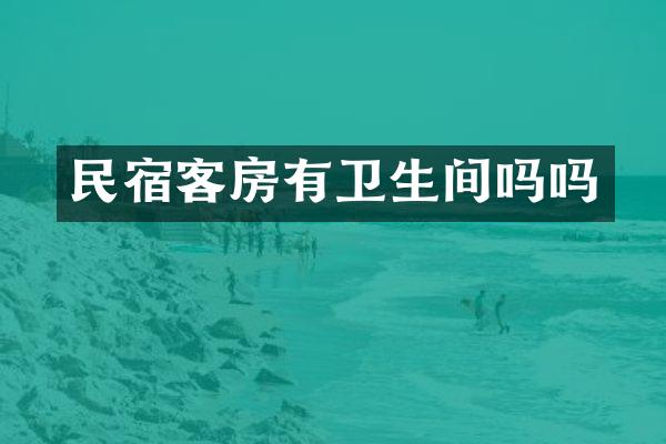 民宿客房有卫生间吗吗
