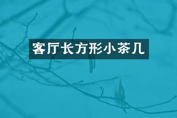 客厅长方形小茶几