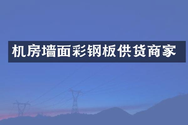 机房墙面彩钢板供货商家