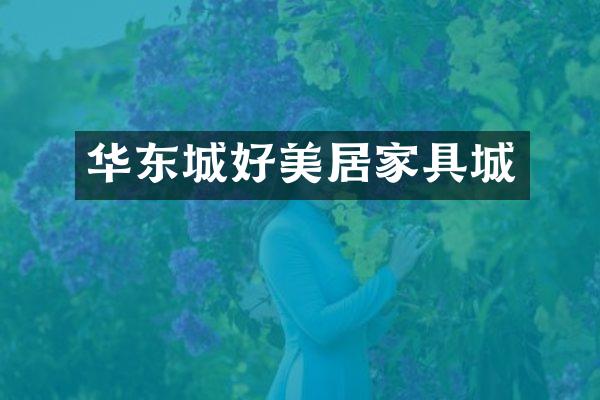 华东城好美居家具城