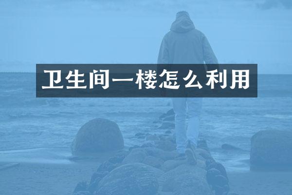 卫生间一楼怎么利用