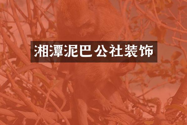 湘潭泥巴公社装饰