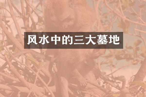 风水中的三大墓地