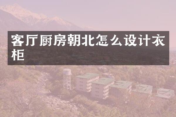 客厅厨房朝北怎么设计衣柜