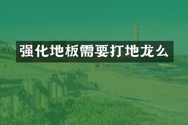 强化地板需要打地龙么