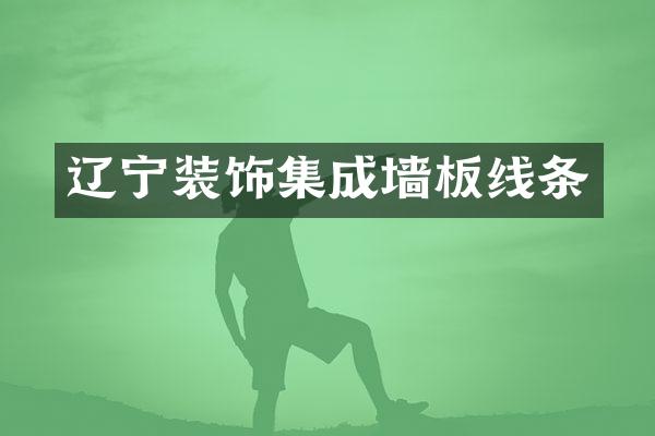 辽宁装饰集成墙板线条