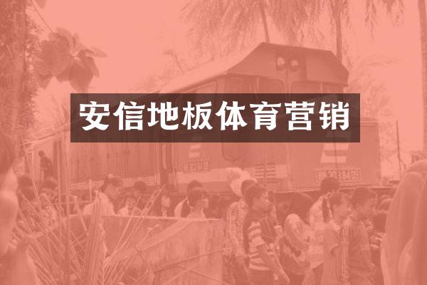 安信地板体育营销