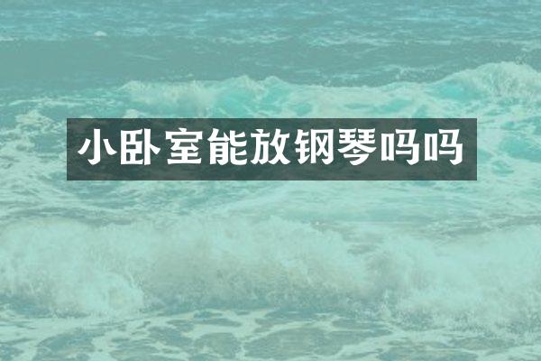 小卧室能放钢琴吗吗